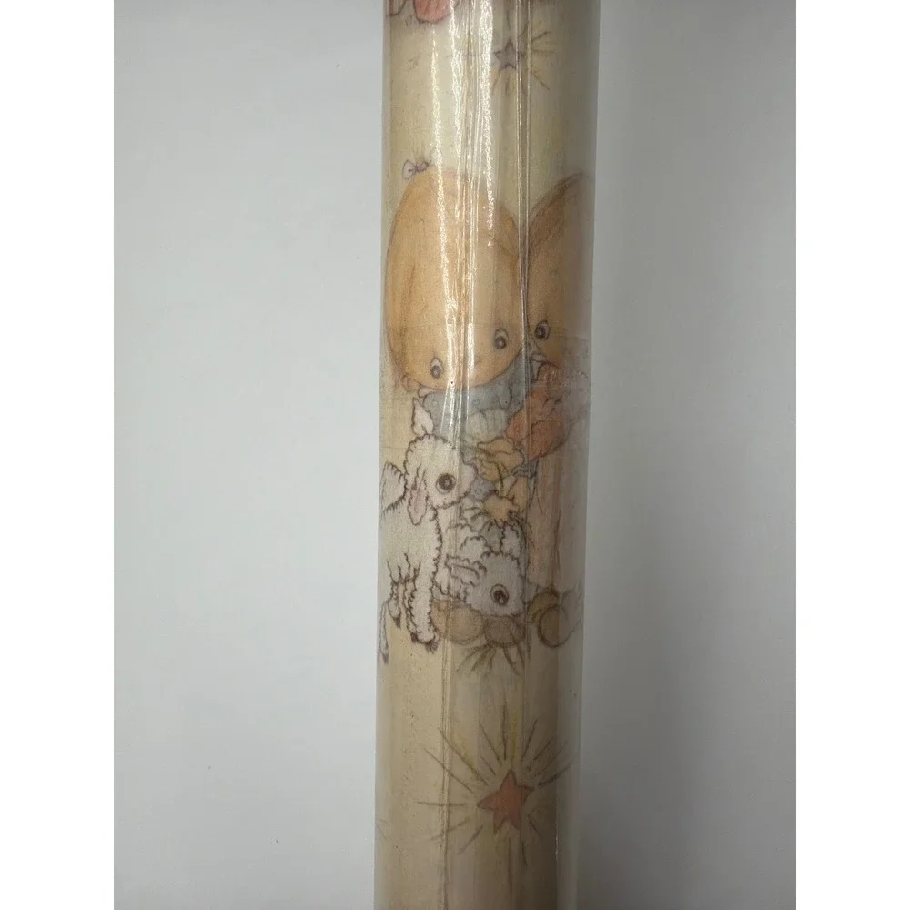 Hallmark Christmas Gift Wrap Precious Moments‎ Children Vintage 20 Sq Ft Roll